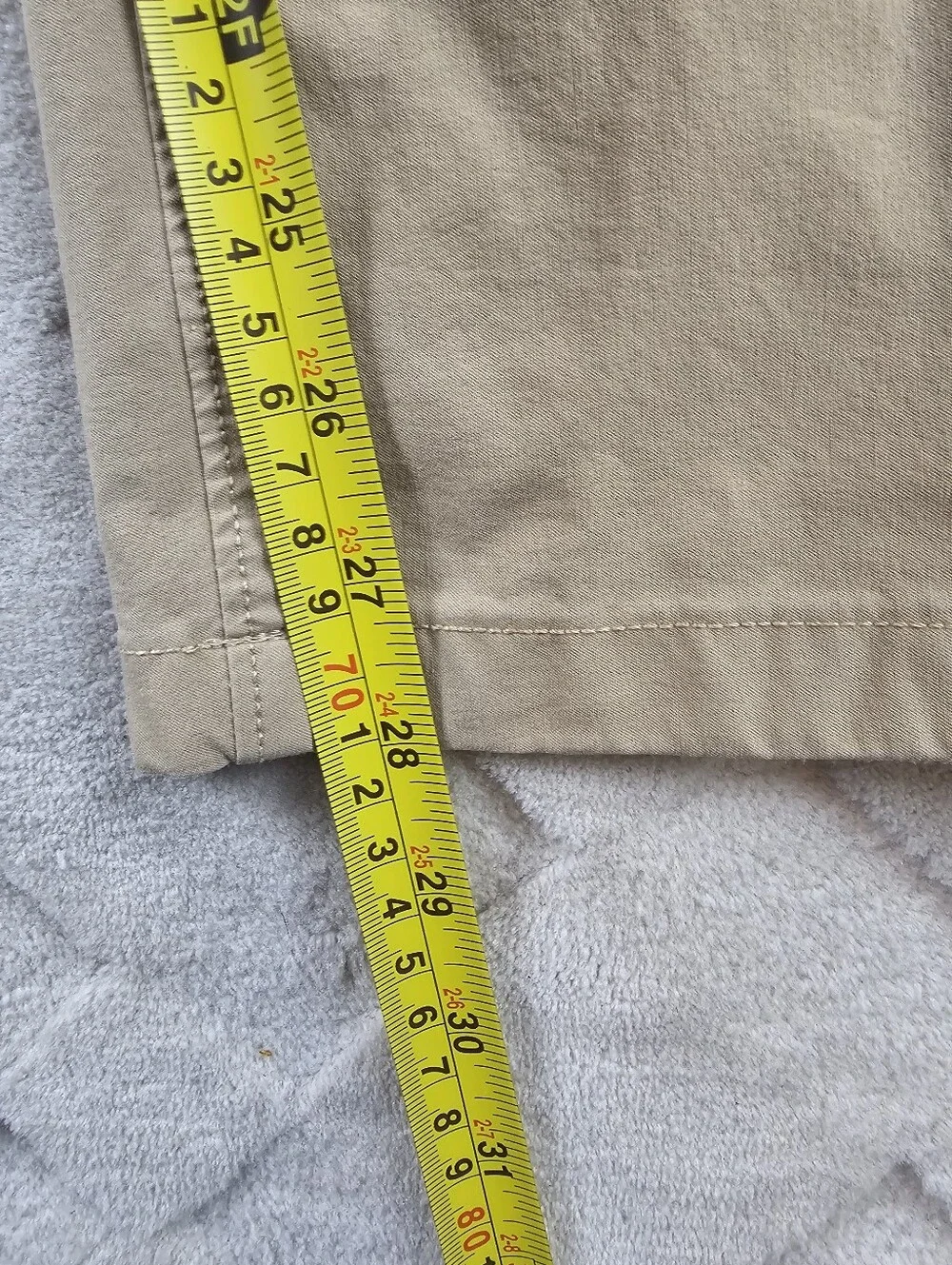 J. Crew 484 Slim-fit tech Pant Mens 29x28 Beige Chino Flat Front Preppy